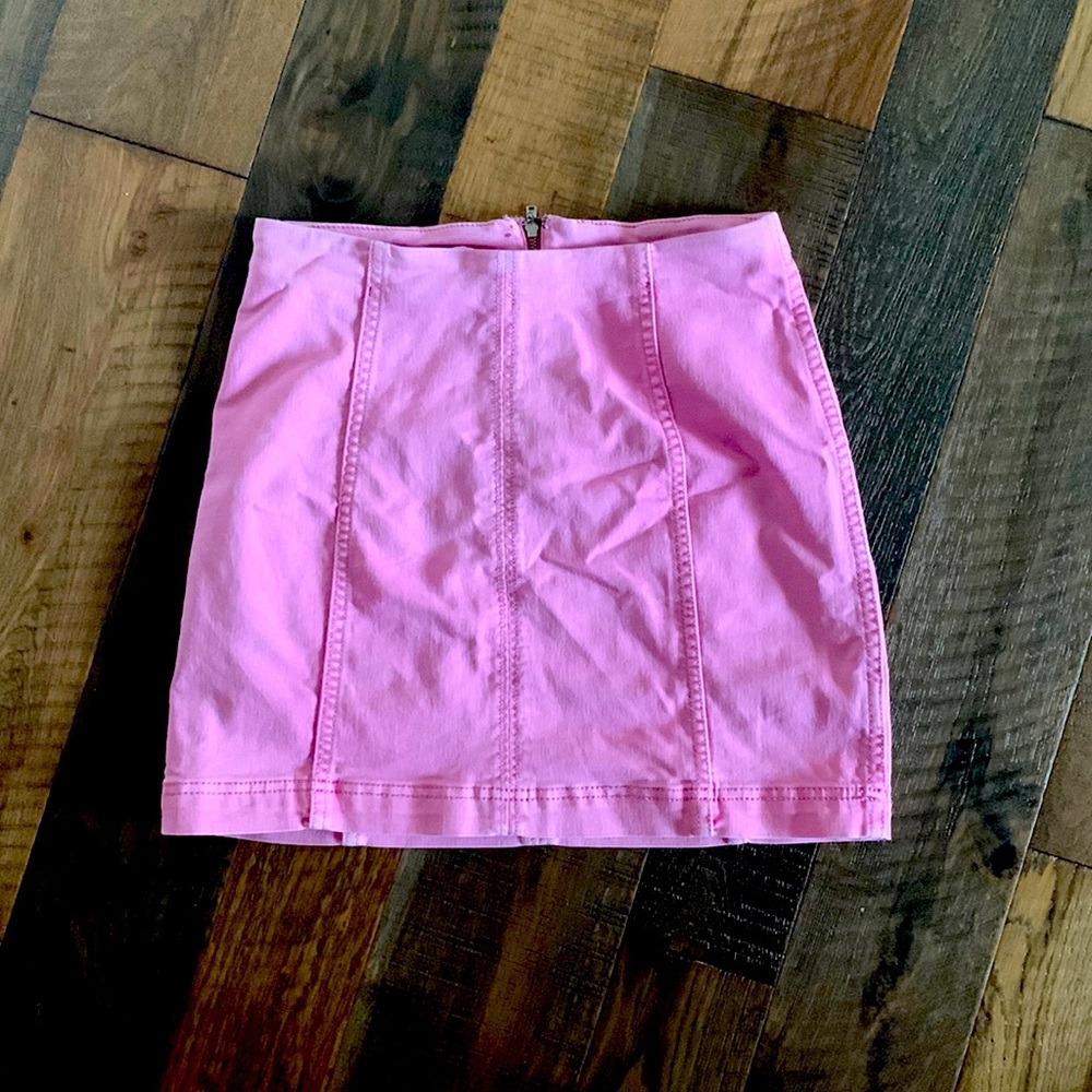Free People denim mini skirt! - Picture 1 of 2
